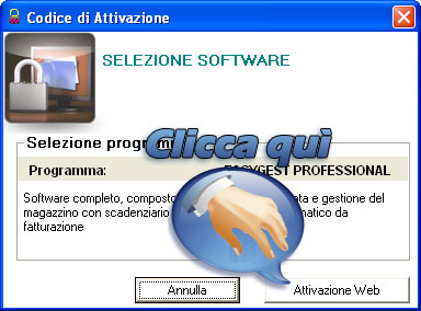 Avvio del programma di installazione